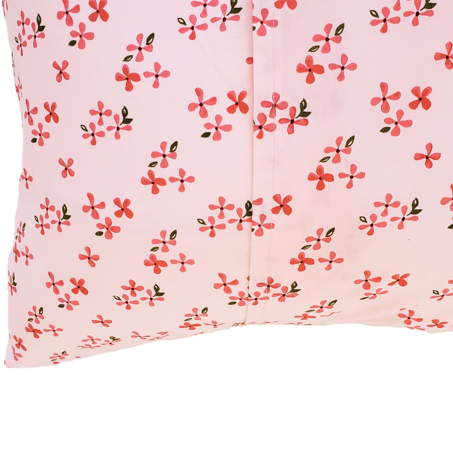 Organic Accent Pillow Cover in "Lazy Sunday" Print