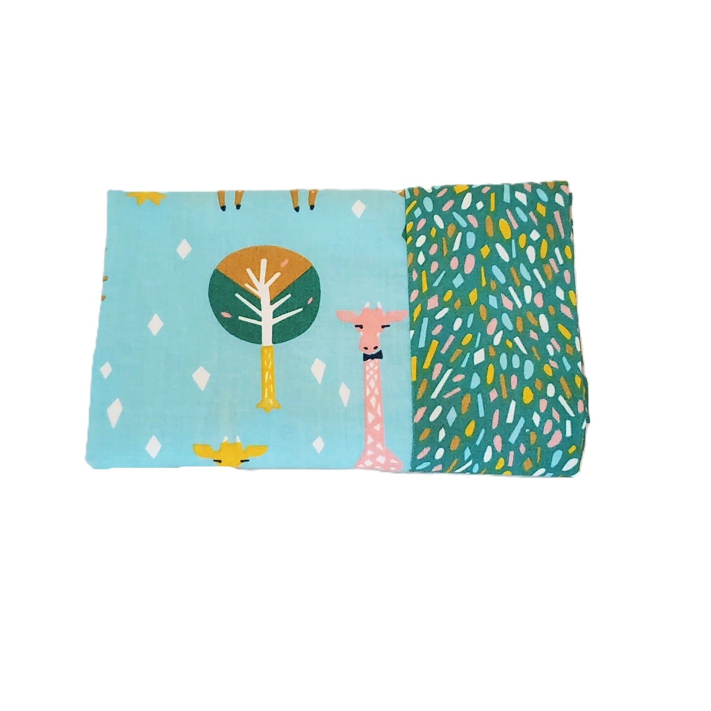 Organic Cotton Pillowcases in Lion and Giraffe Print