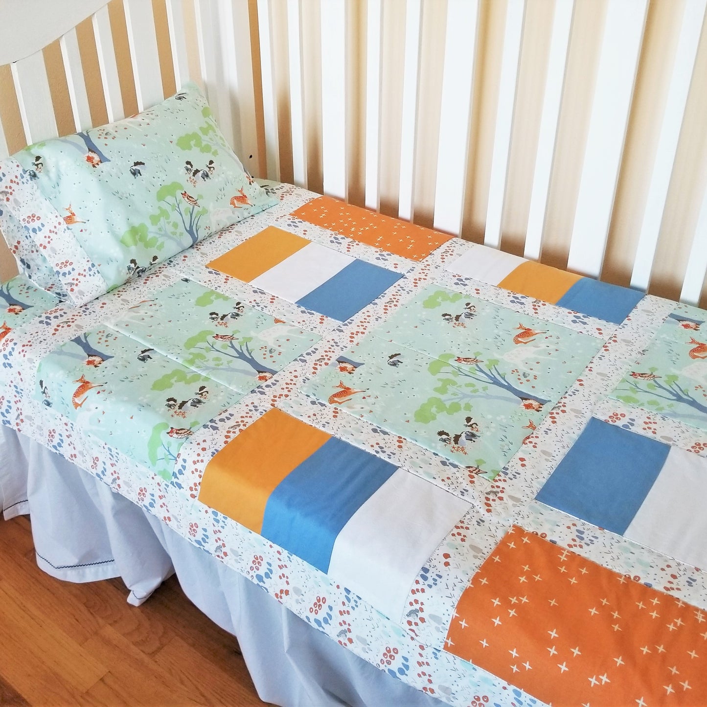 Woodland Organic Baby & Toddler Quilt