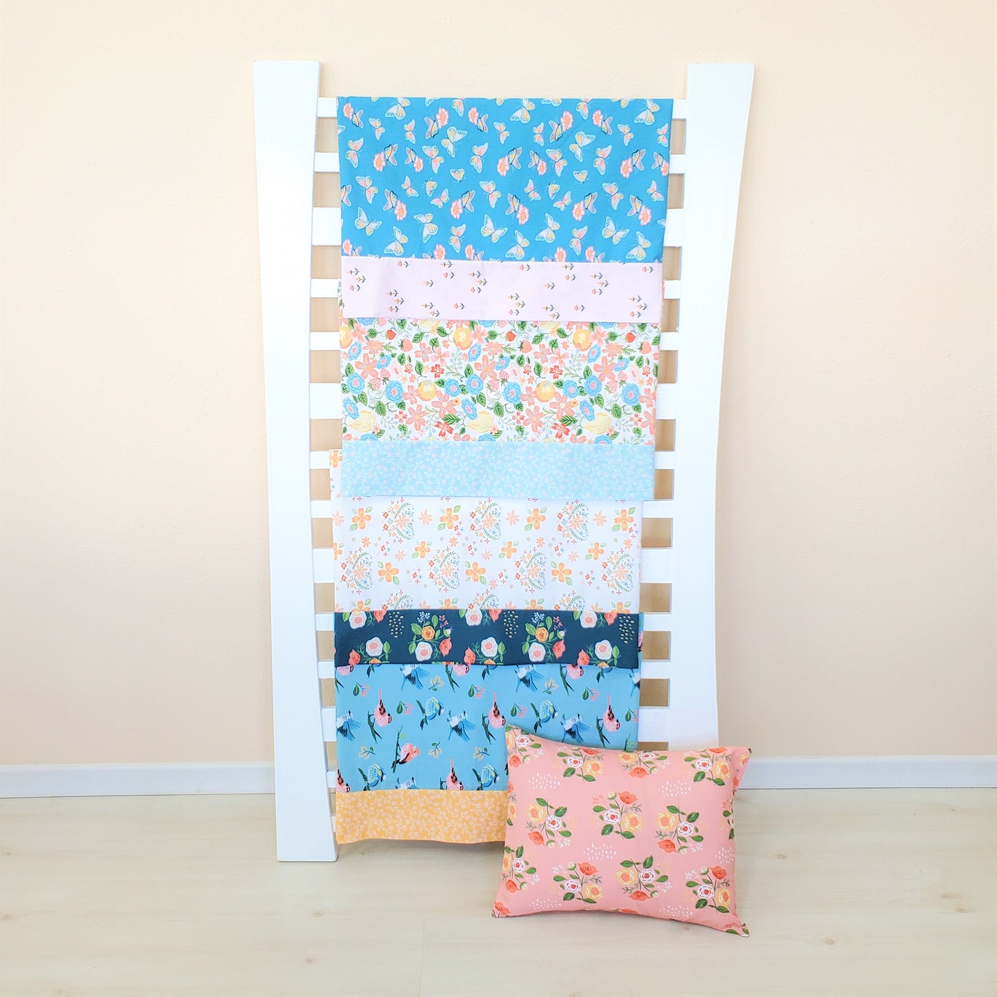 Organic Cotton Pillowcases in Butterfly Print