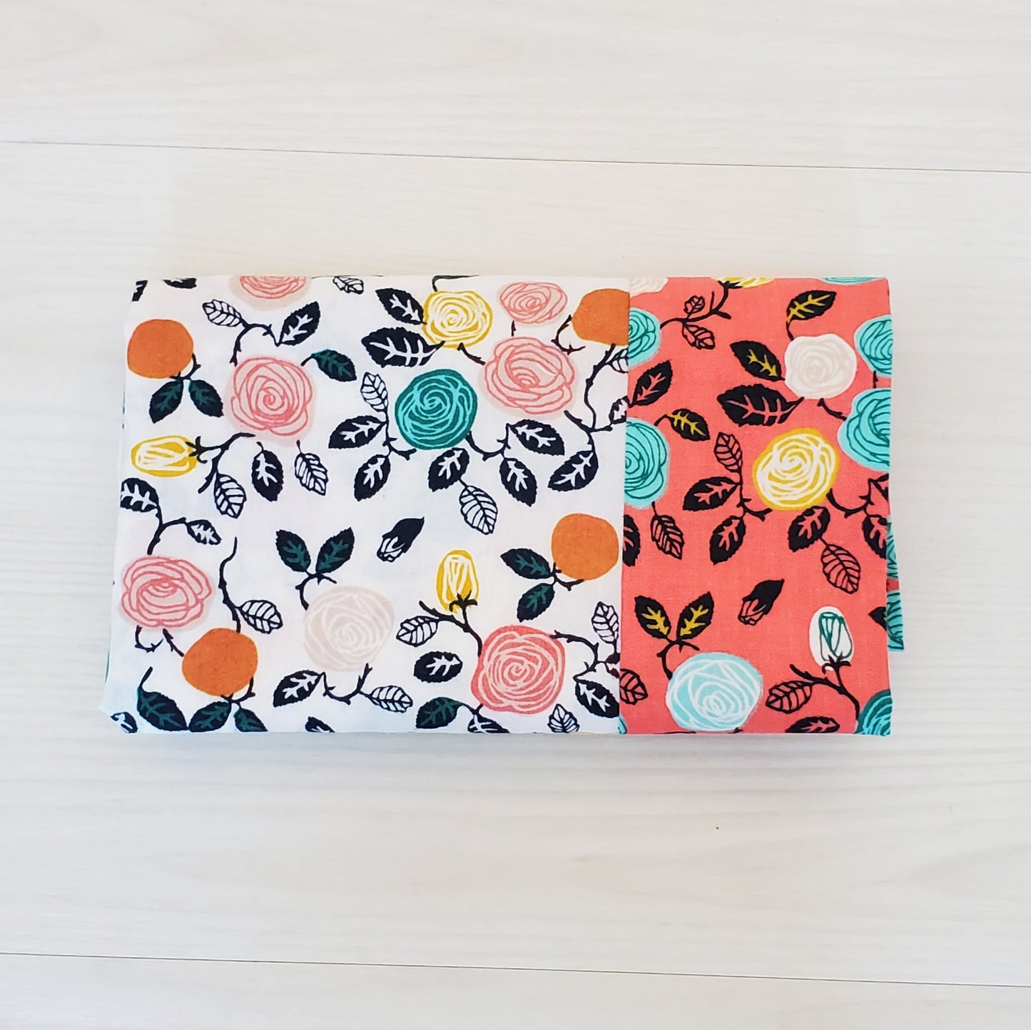 Organic Rose Floral Pillowcases