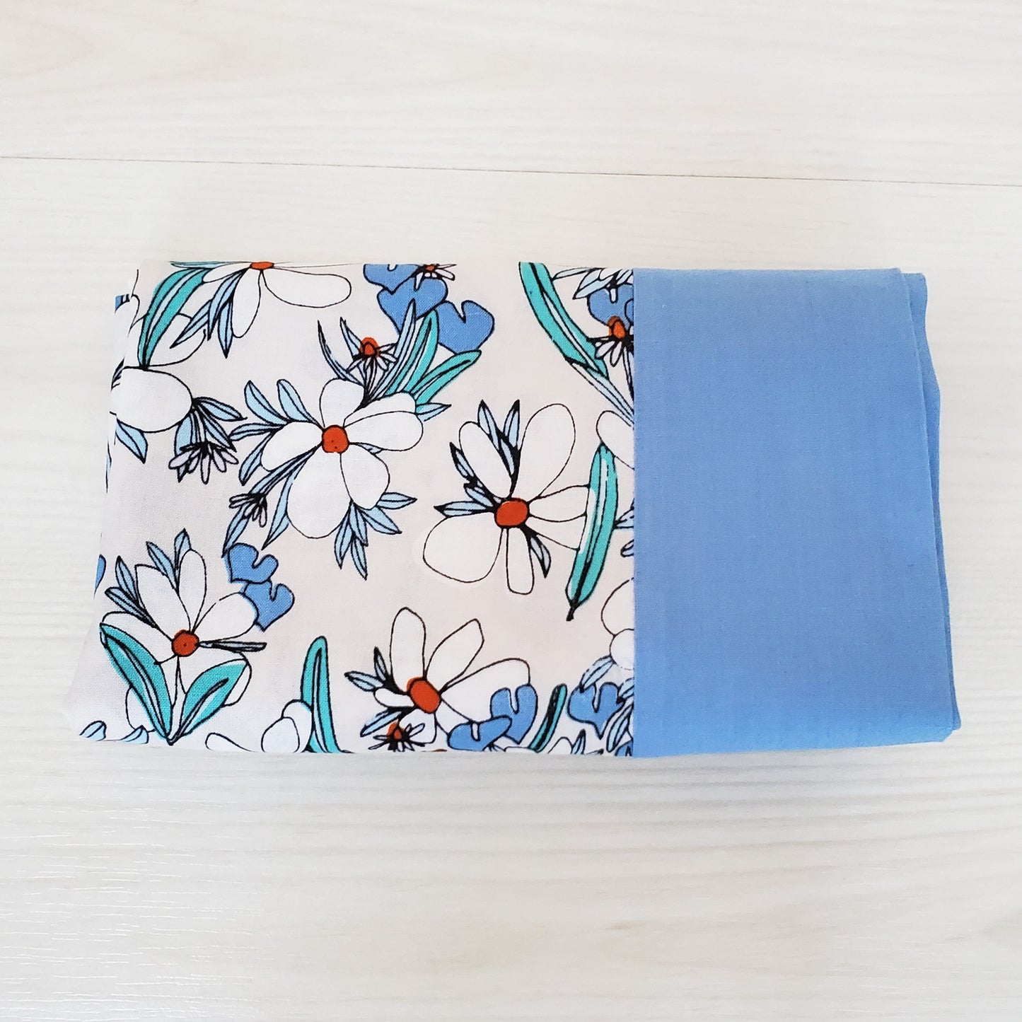 Floral and Abstract Print Organic Cotton Pillowcases in a Variety of Sizes