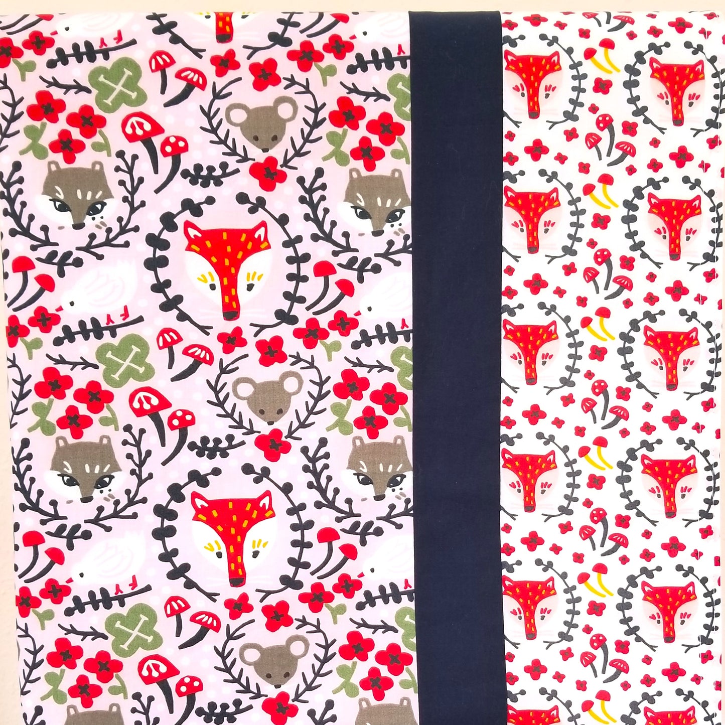 Organic Cotton Baby Blanket & Toddler Blanket with Foxes