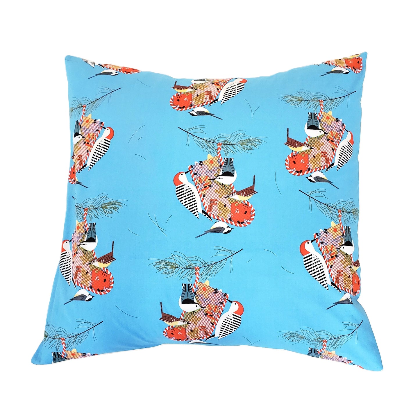 Holiday & Christmas Accent Pillow Covers in Assorted Cardinal Prints