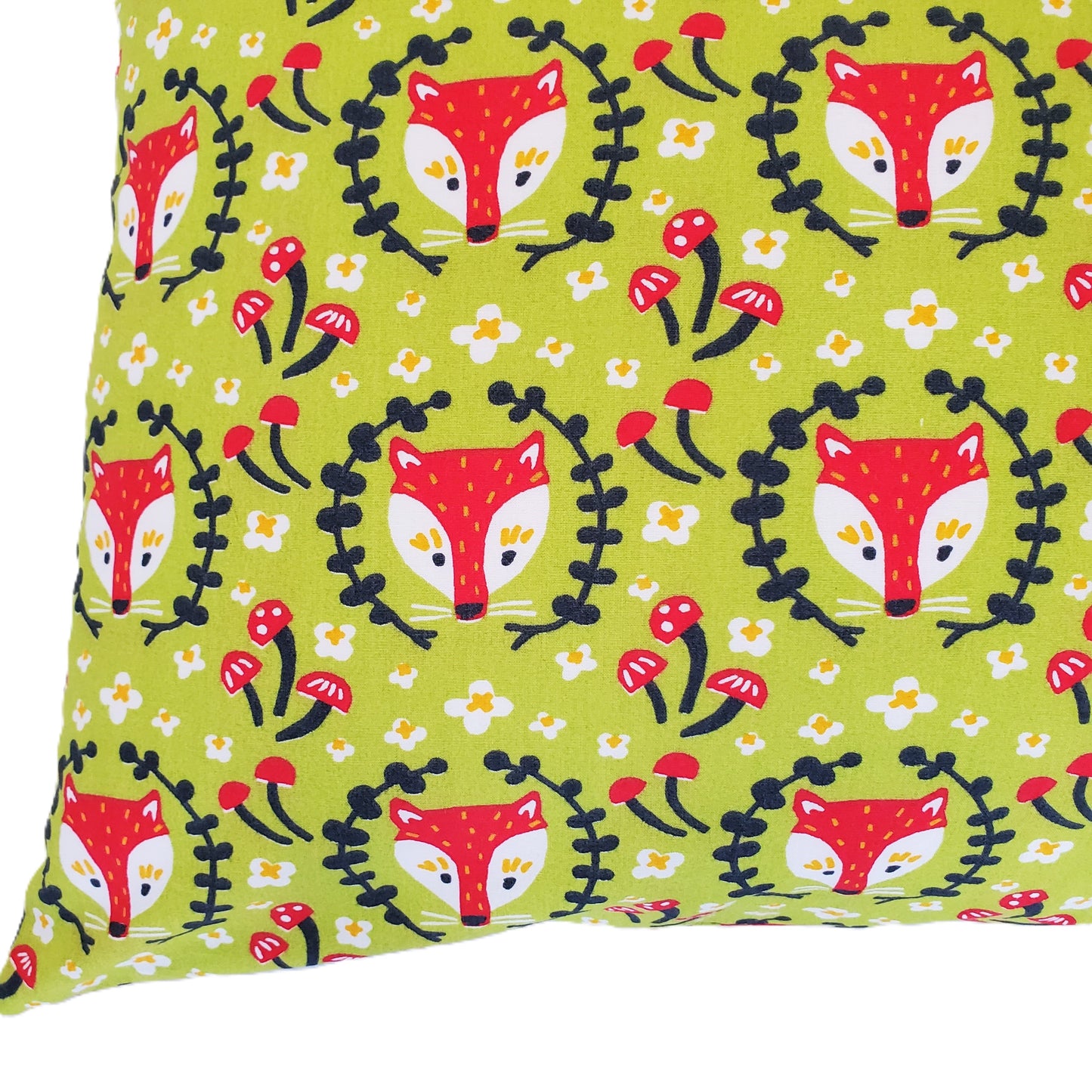 Fox & Woodland Animal Print Organic Cotton Toddler and Travel Pillowcases