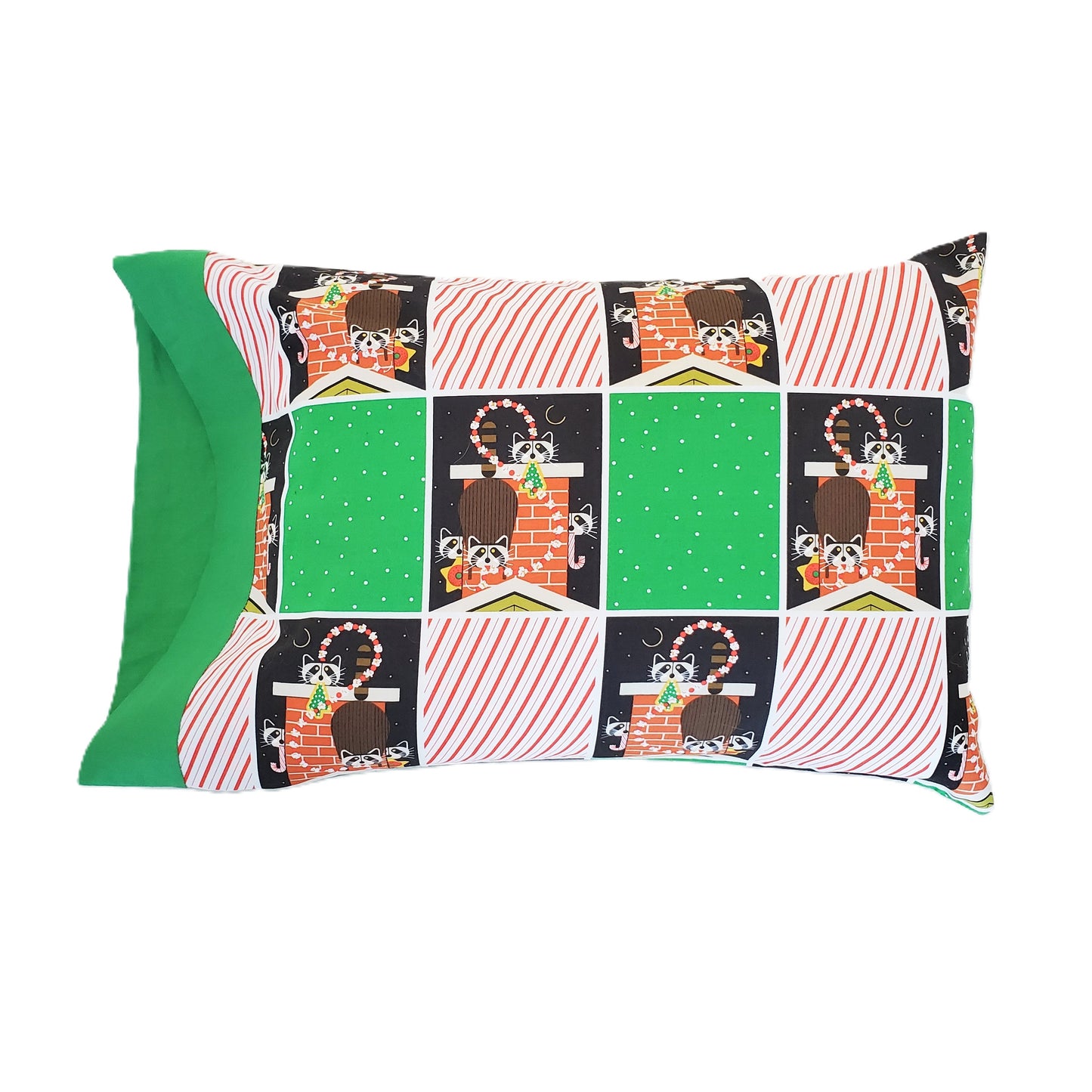 Charley Harper Holiday Themed Organic Cotton Toddler and Travel Pillowcases