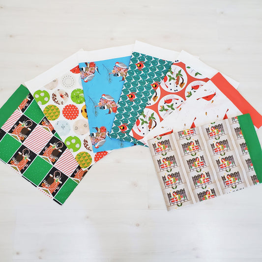 Charley Harper Holiday Themed Organic Cotton Toddler and Travel Pillowcases