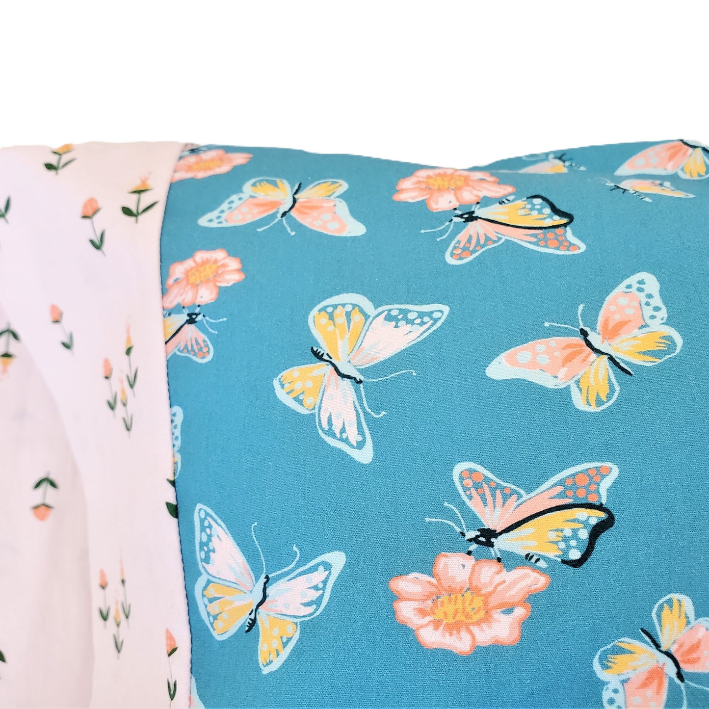 Organic Cotton Pillowcases in Butterfly Print
