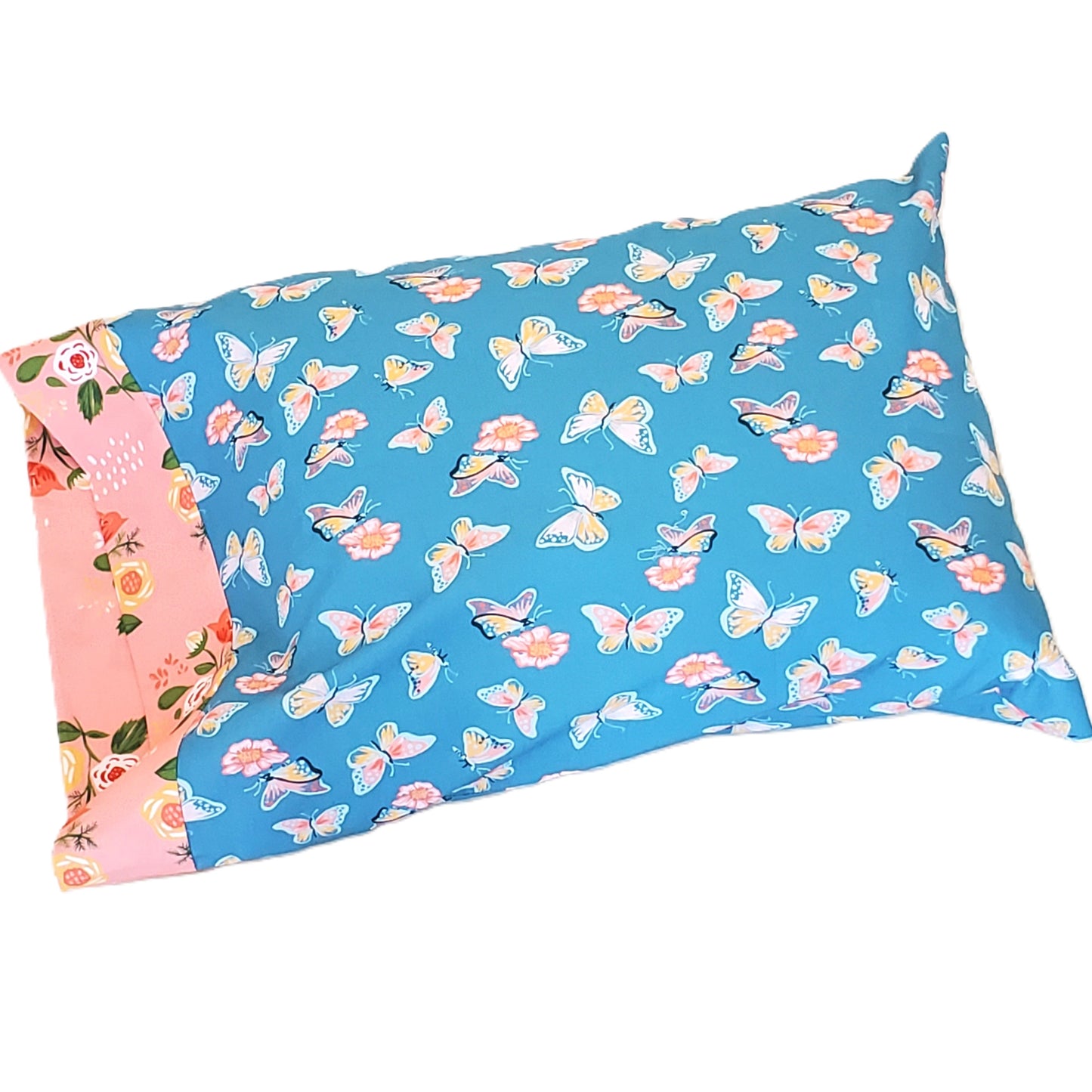 Organic Cotton Pillowcases in Butterfly Print