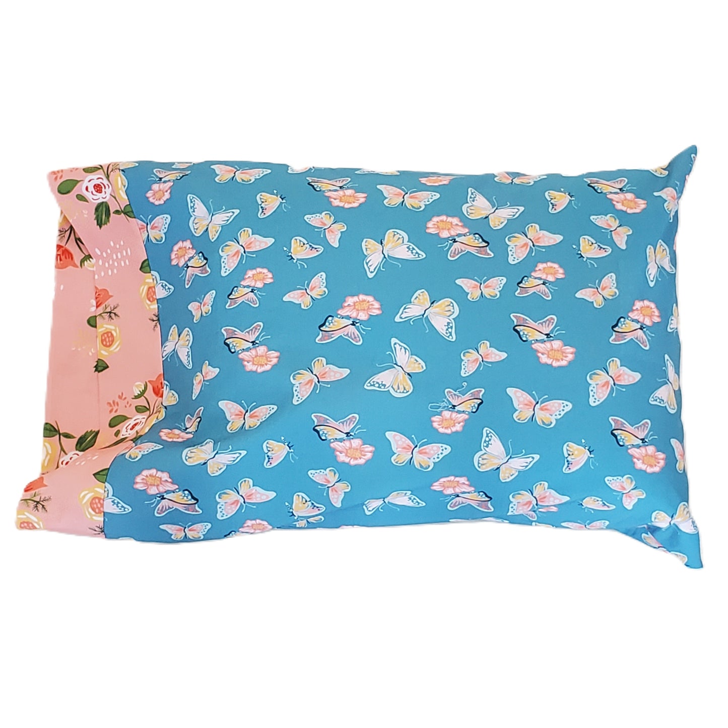 Organic Cotton Pillowcases in Butterfly Print