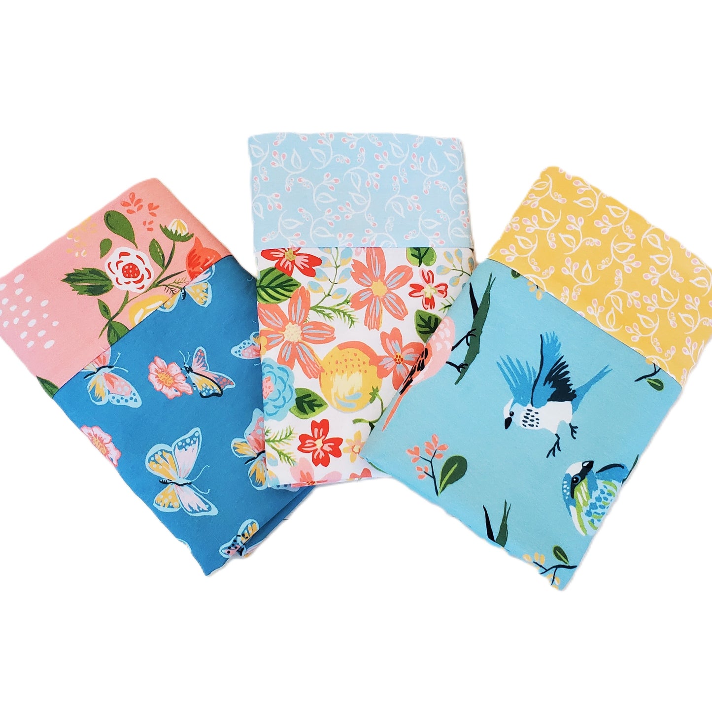 Organic Cotton Pillowcases in Floral & Fruit Print
