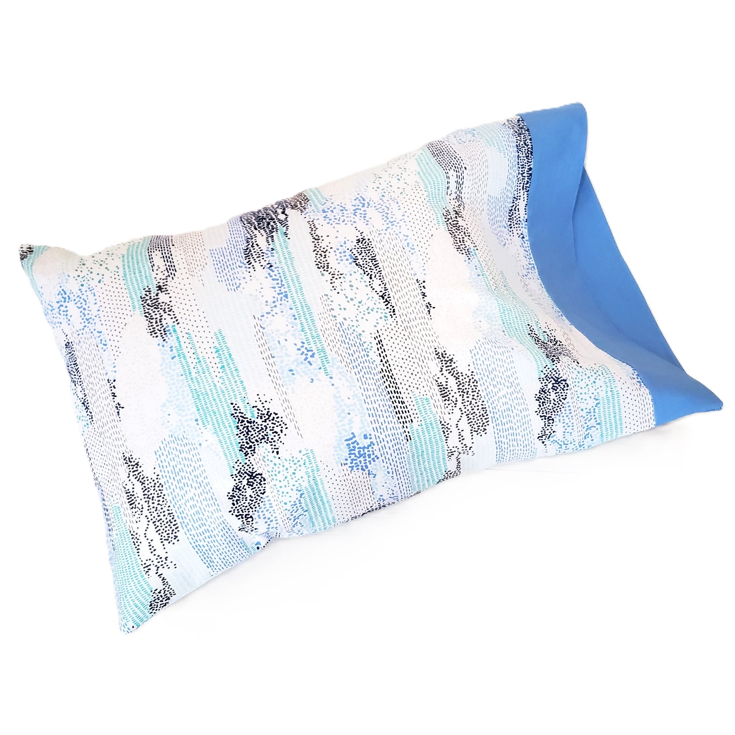 Abstract Print Organic Cotton Pillowcase in Toddler & Travel Size