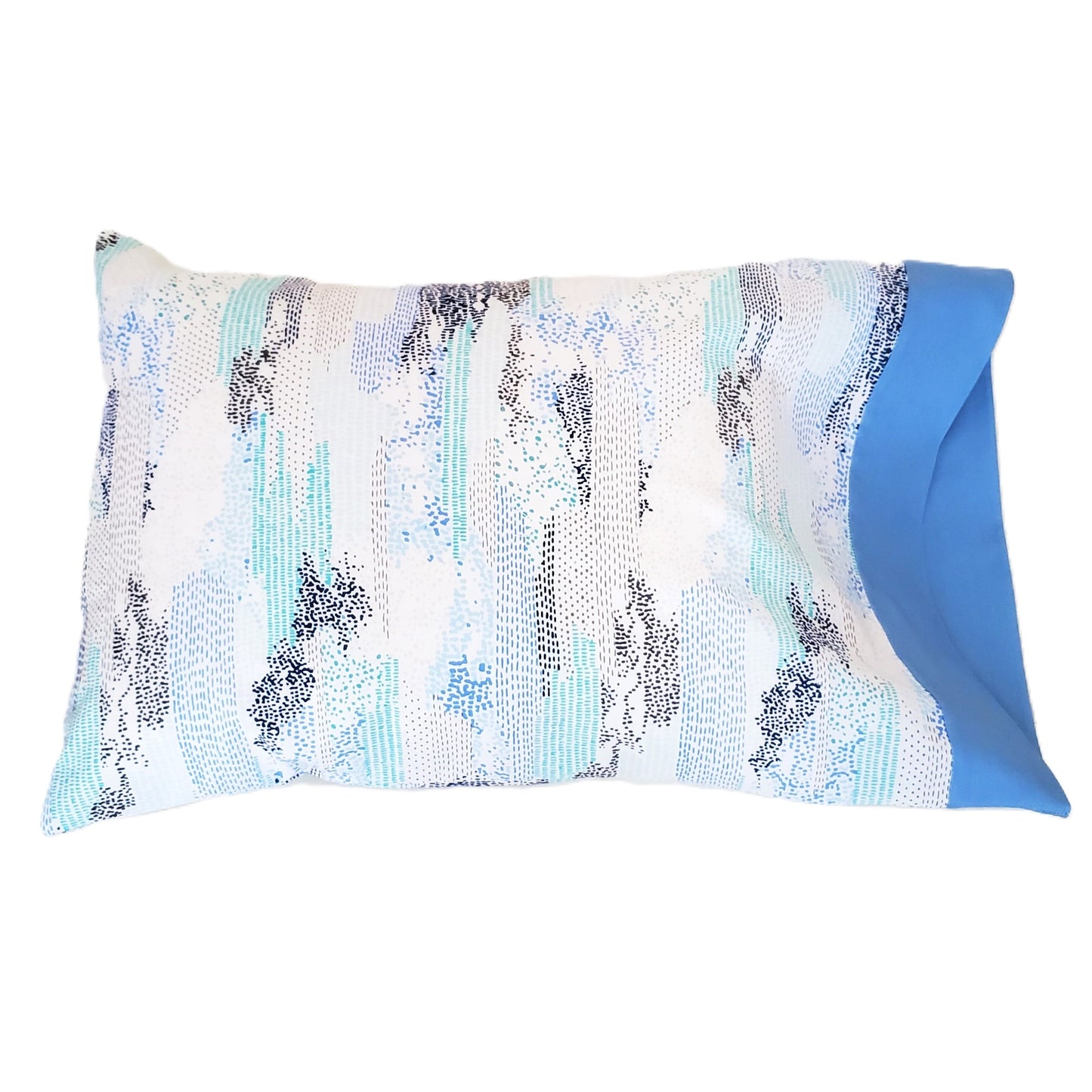 Abstract Print Organic Cotton Pillowcase in Toddler & Travel Size