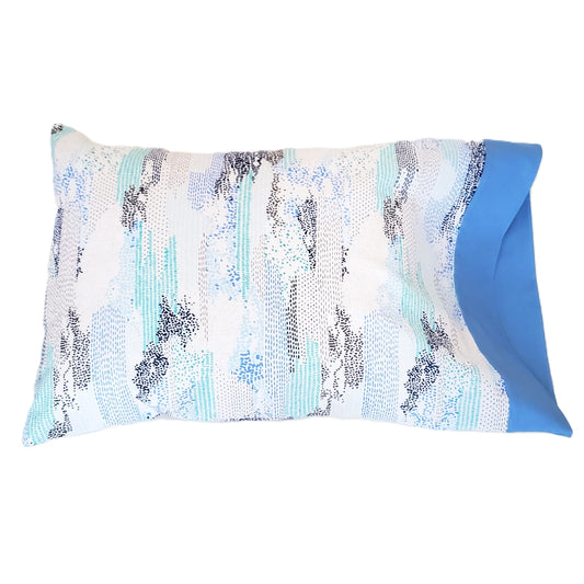 Abstract Print Organic Cotton Pillowcase in Toddler & Travel Size