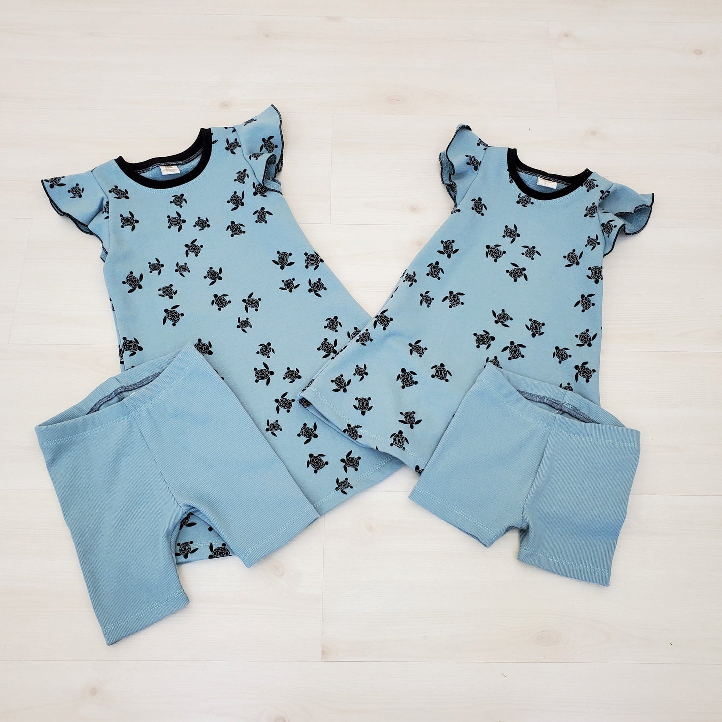 Family Capsule Clothing Collection with Turtles