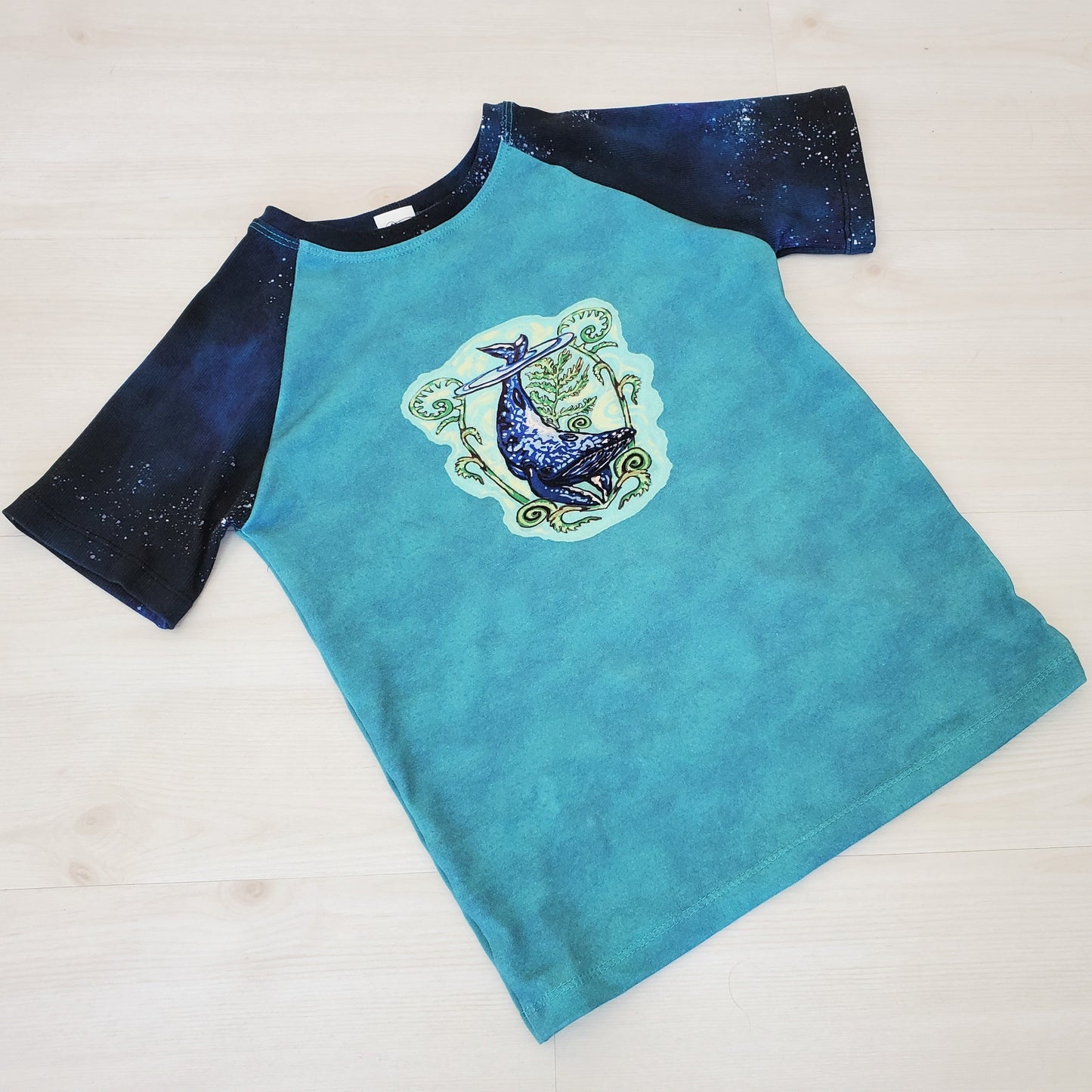 Whale Tee Shirt in Organic Cotton