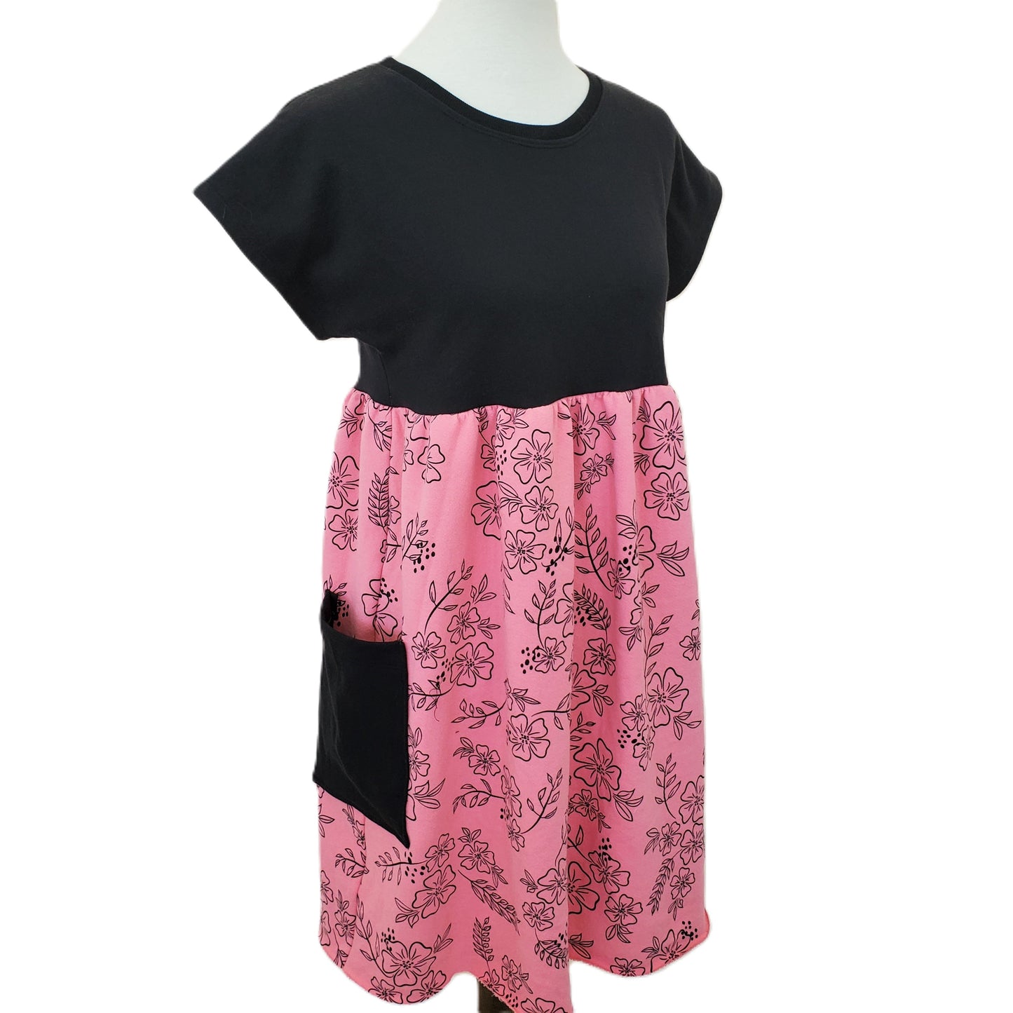 PInk Floral Dress for Women & Kids