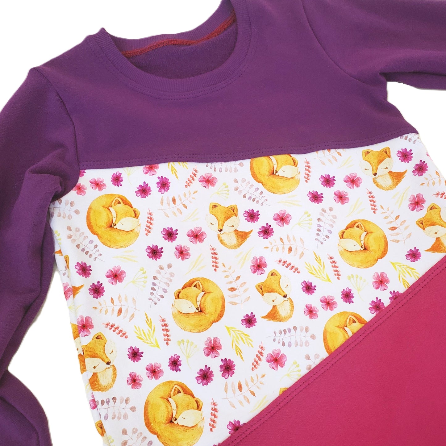 Fox Pullover for Kid's in Organic Cotton Knit