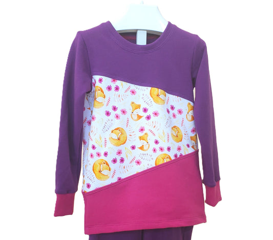 Fox Pullover for Kid's in Organic Cotton Knit