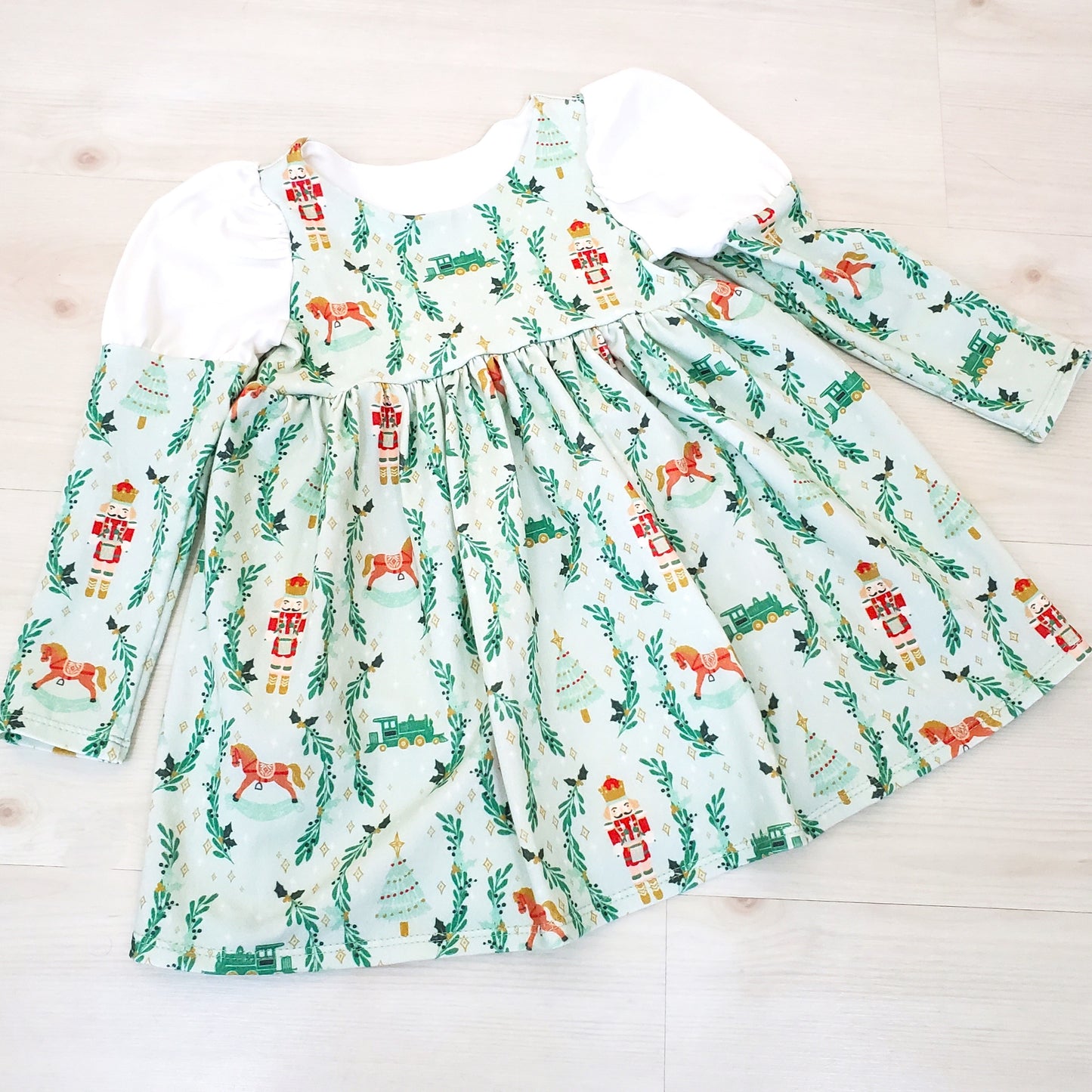 Children's Nutcracker Dress in Organic Cotton