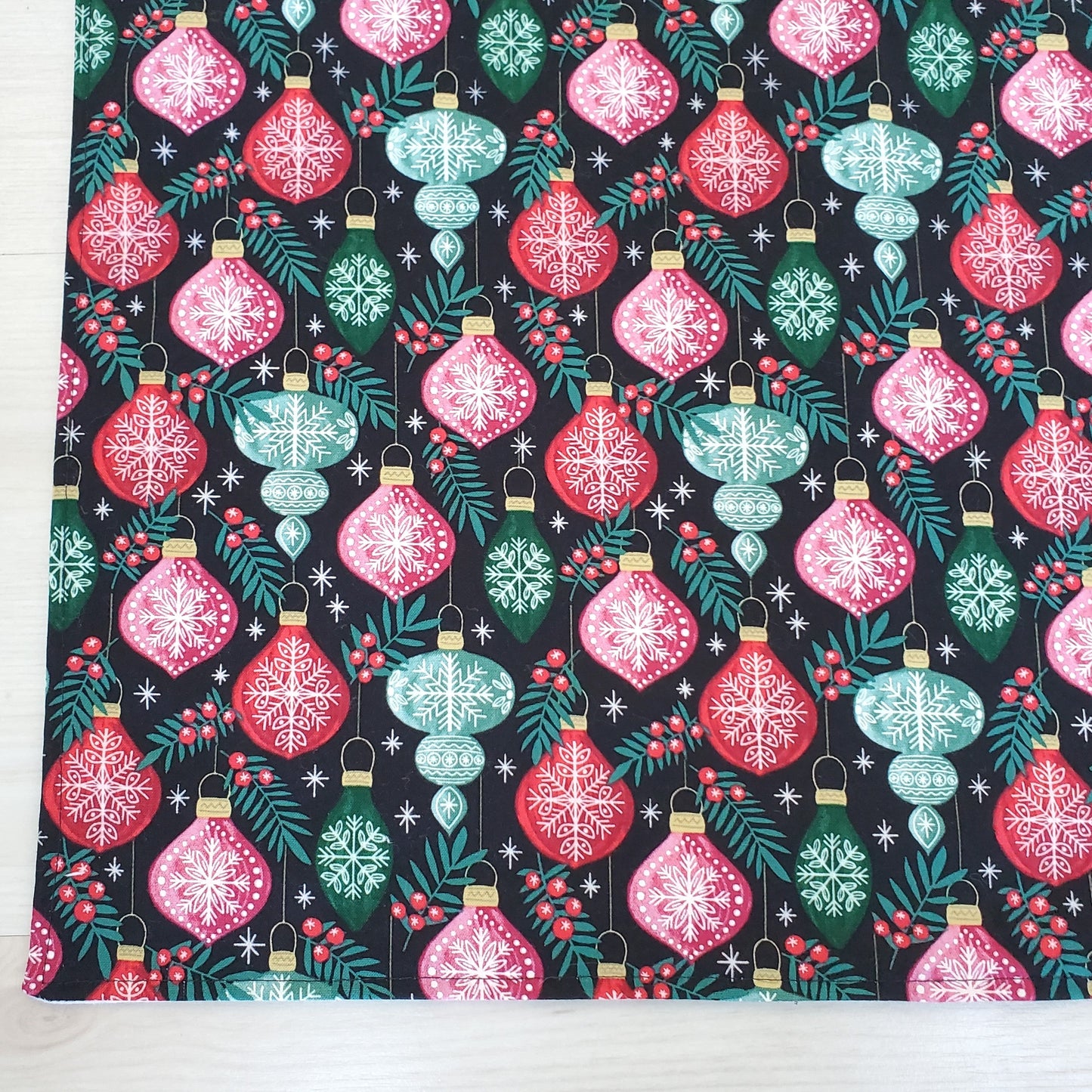 Ornament Placemats in Organic Cotton