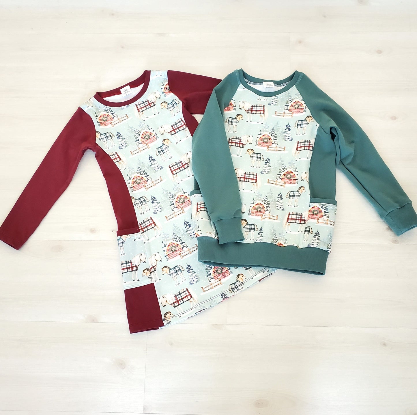 Horse Pullover for Kids in Organic Cotton