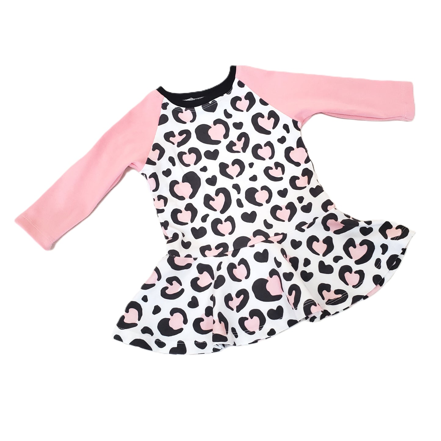 Heart "Animal Print" Tops for Girls