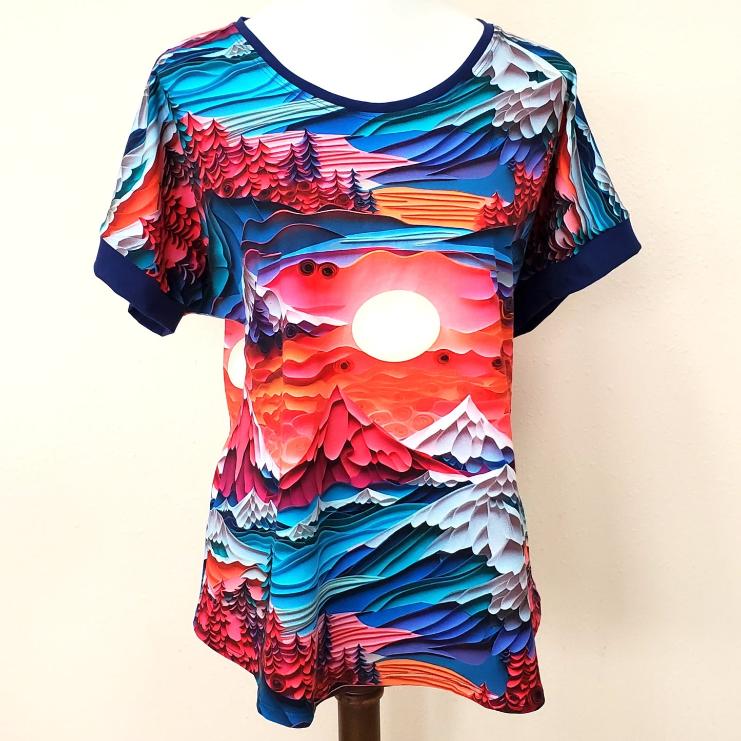 Sunrise in the Mountains Shirt for Women