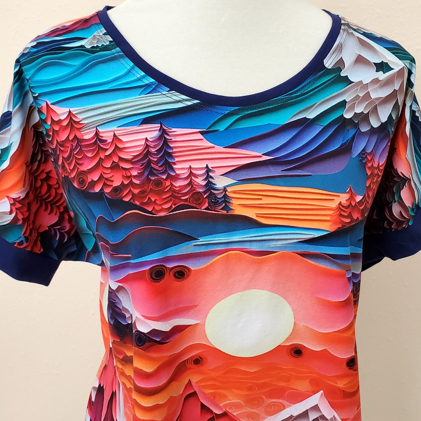 Sunrise in the Mountains Shirt for Women