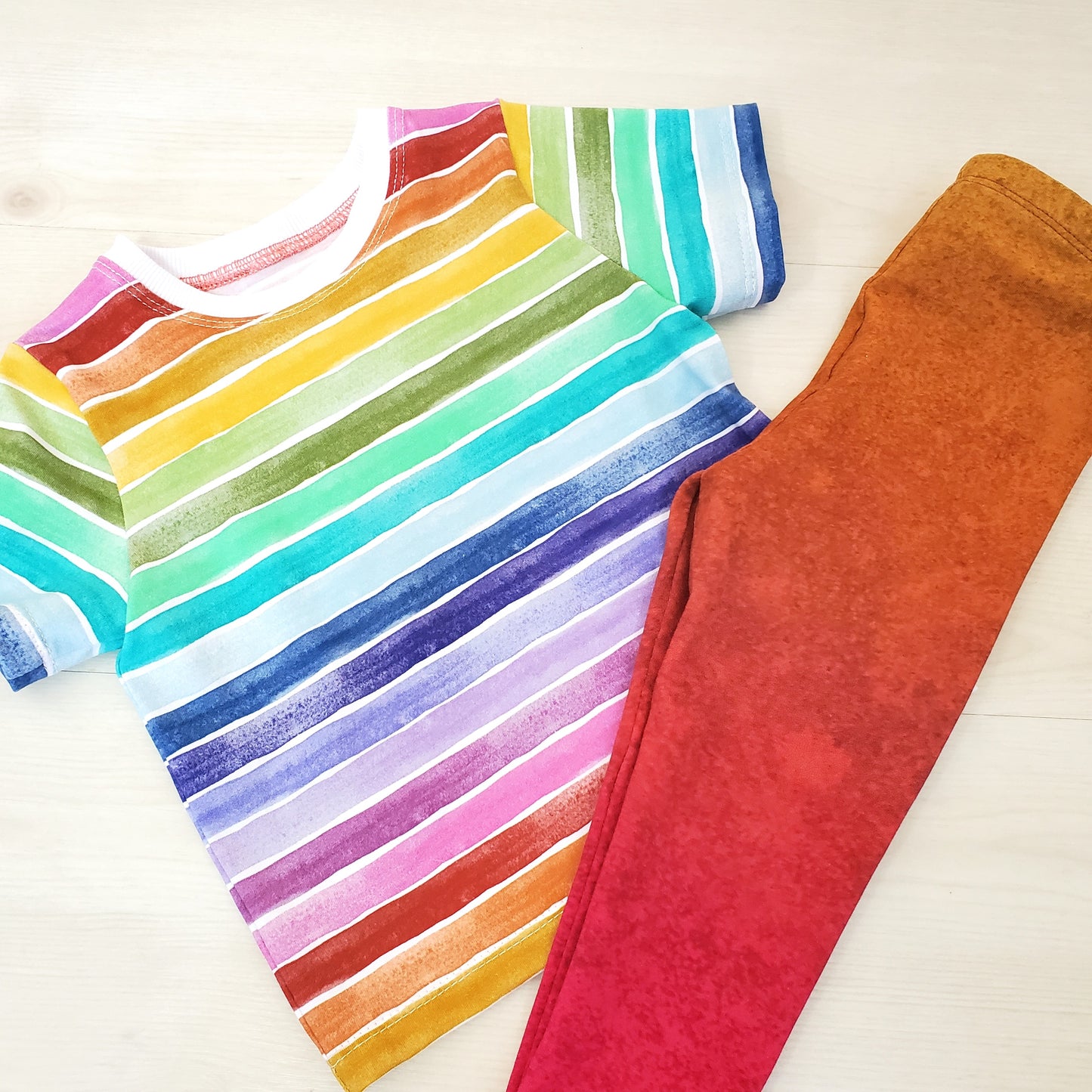 Rainbow Clothing Sets for Kids