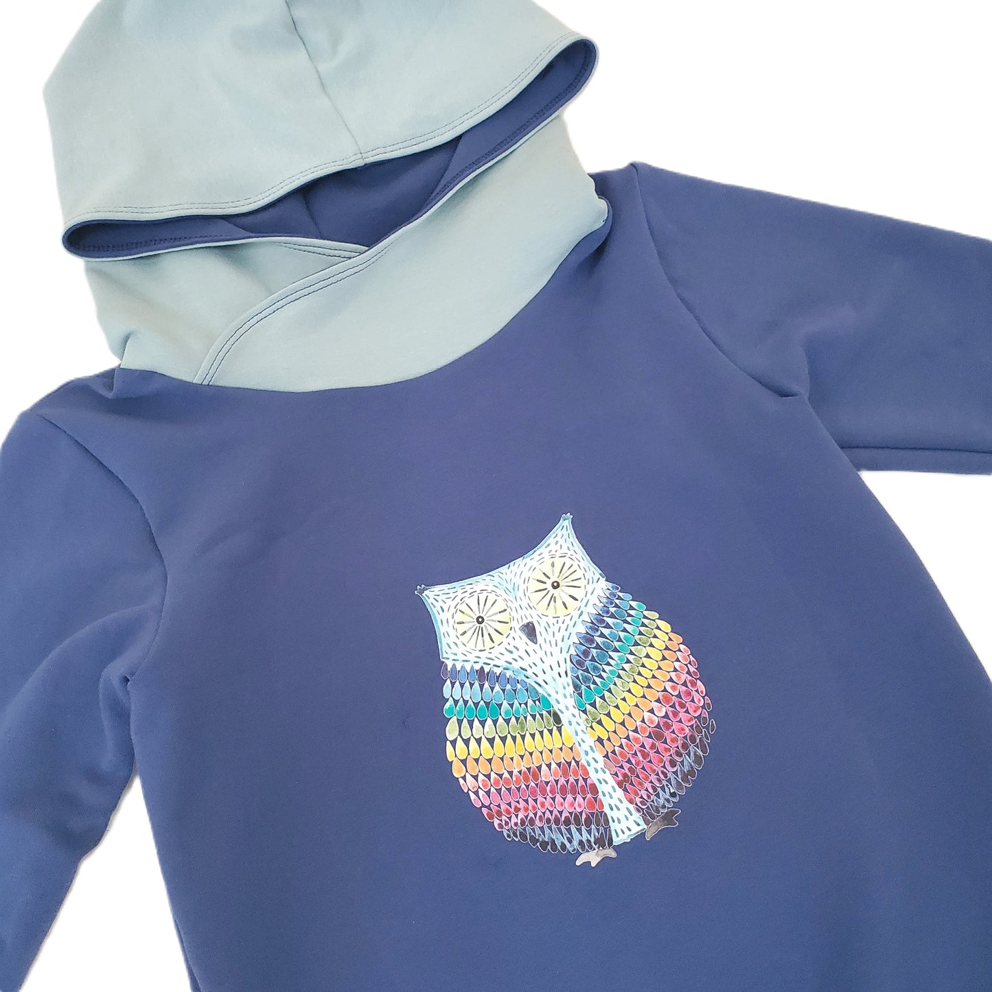 Grow with Me Owl Hoodie