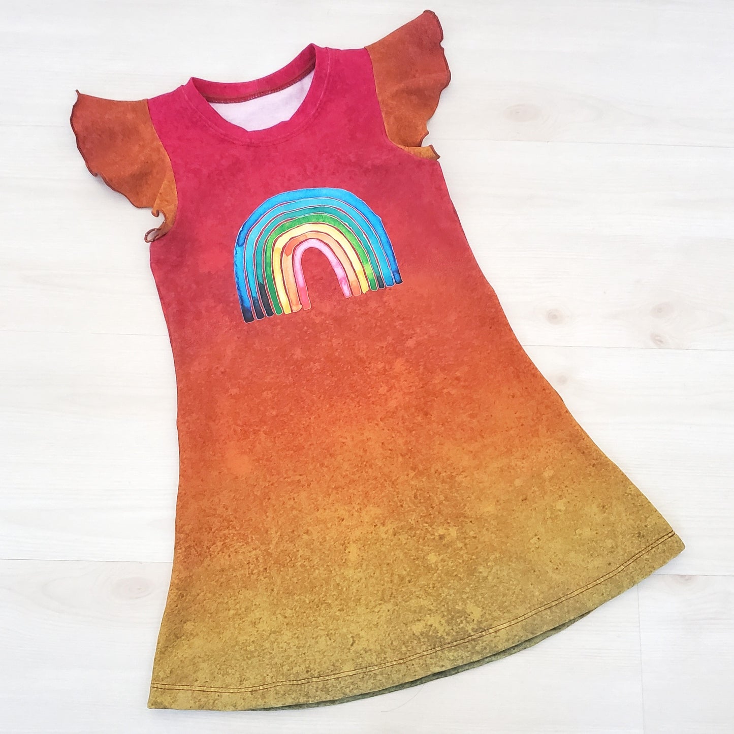 Rainbow Dress for Children