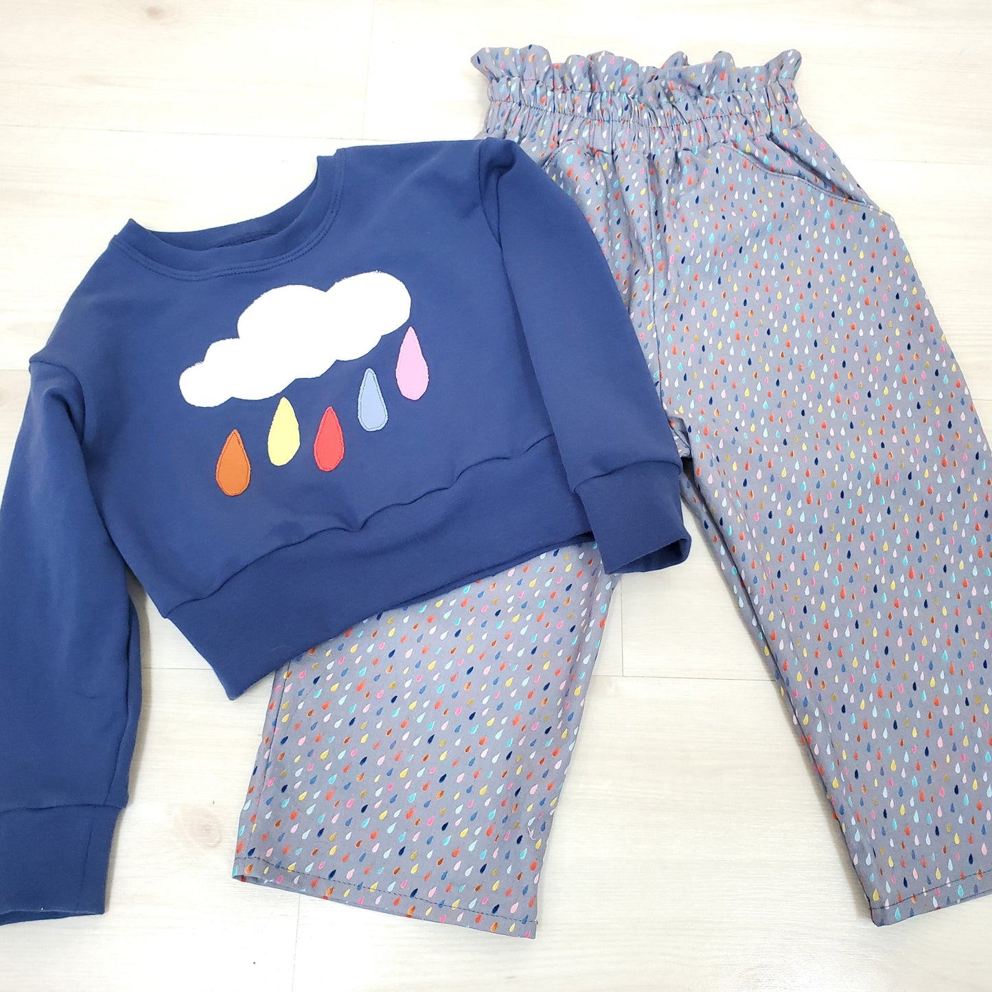 Children's Raindrop Pants and Coordinates