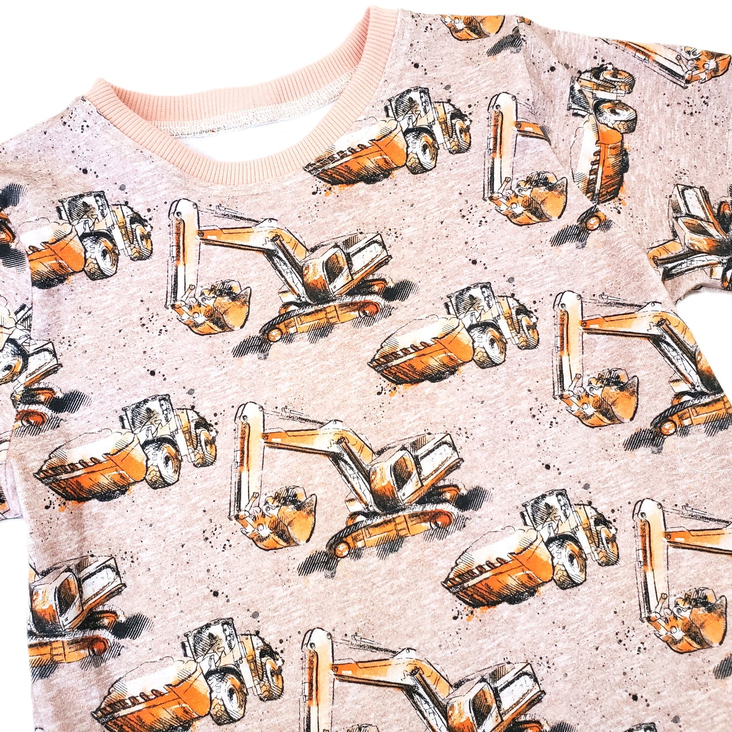 Excavator Hoodie or Tee for Kids