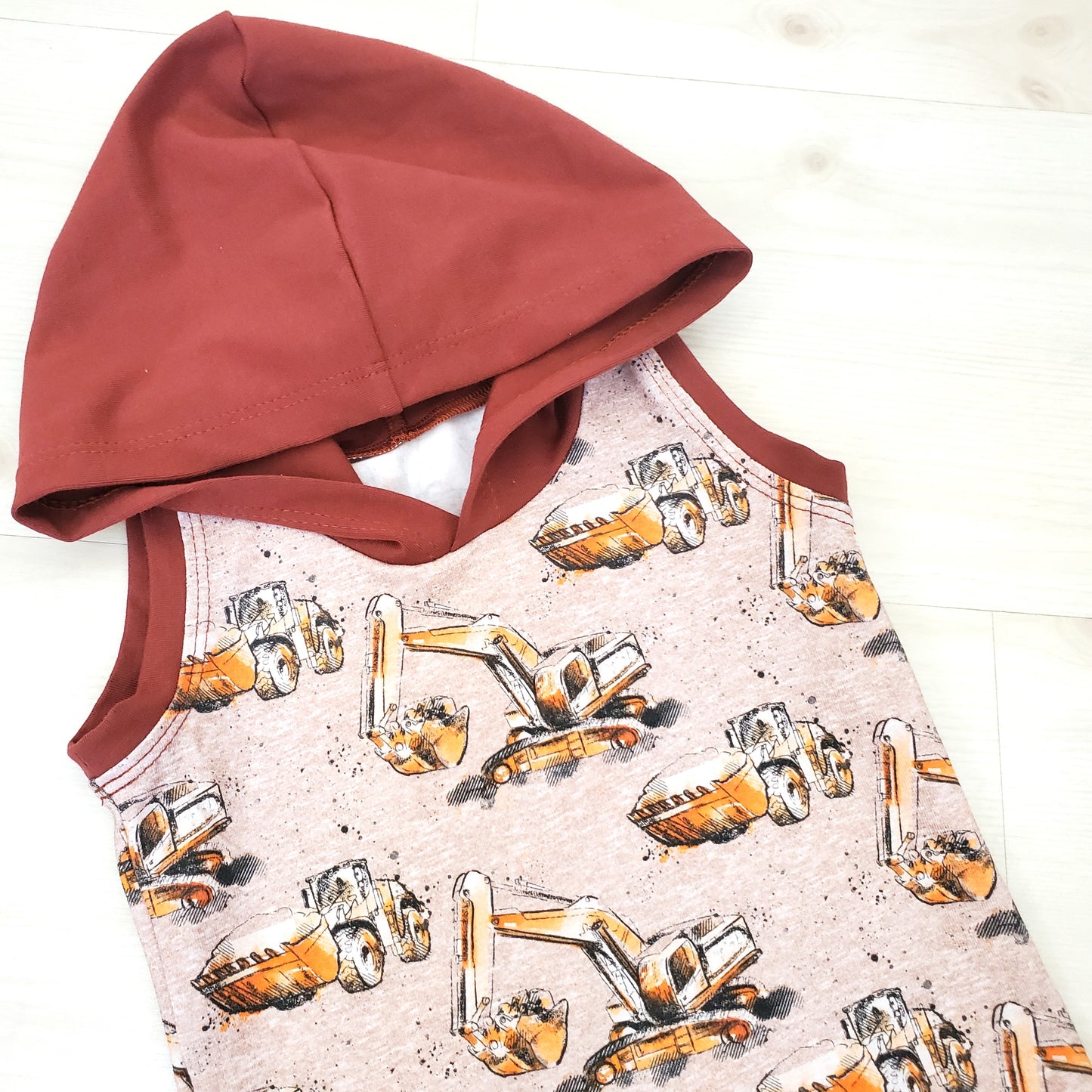 Excavator Hoodie or Tee for Kids