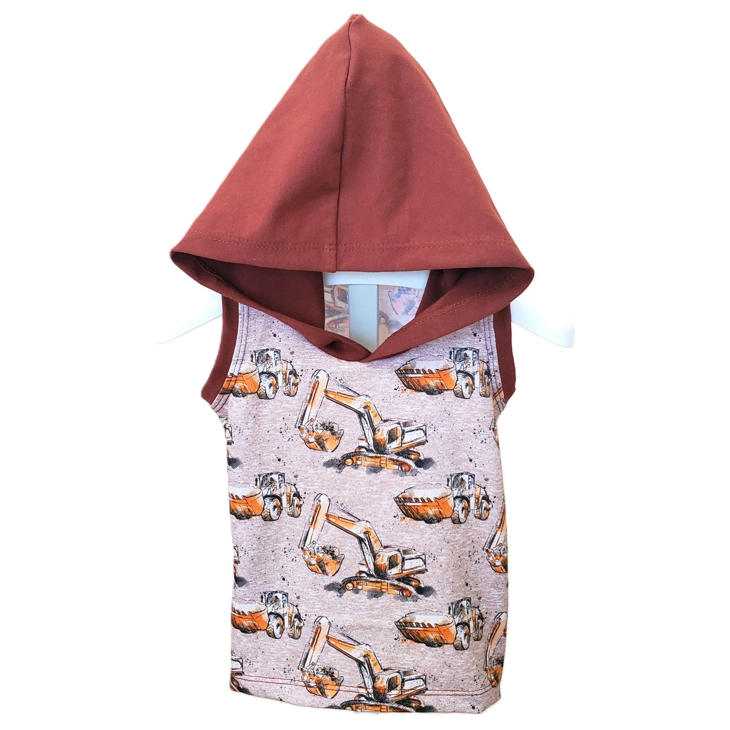 Excavator Hoodie or Tee for Kids