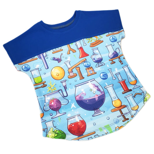 Chemistry Shirt for Kids in Organic Cotton