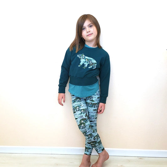 Bear Clothings Set for Kids in Organic Cotton