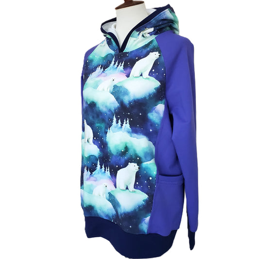 Organic Cotton Polar Bear Hoodie for Women