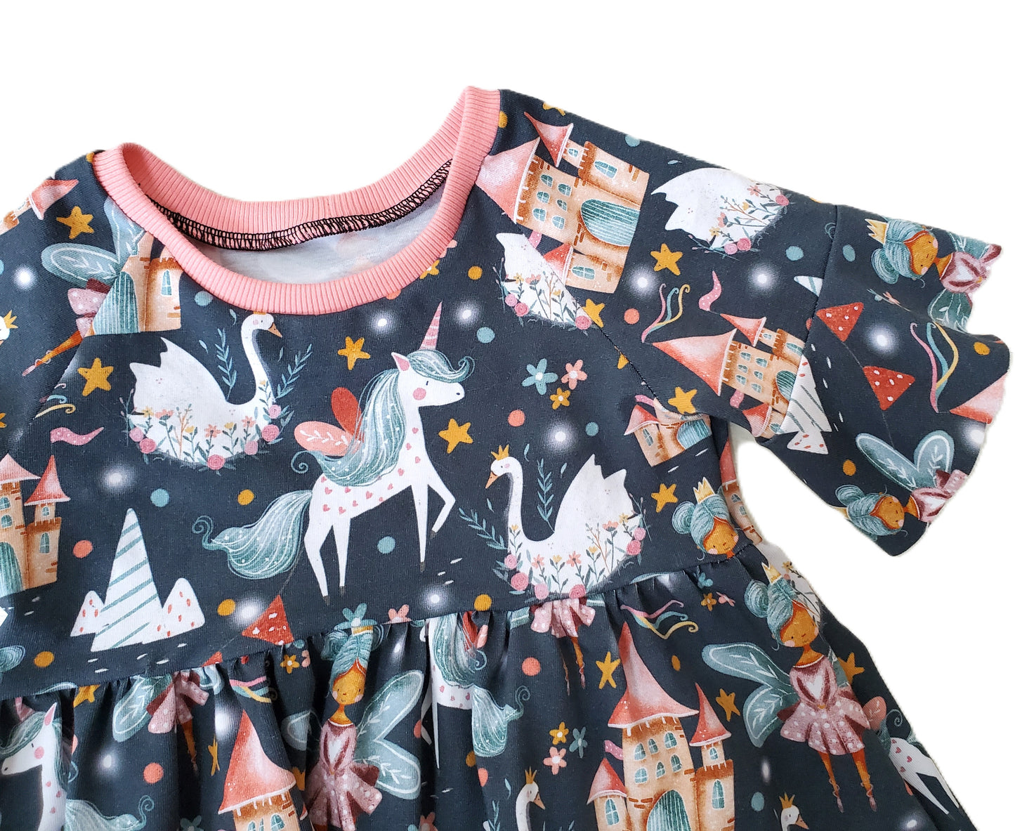 Unicorn and Fairy Top & Pants Set for Kids In Organic Cotton Jersey