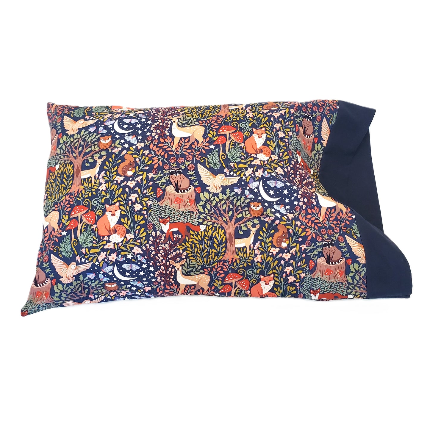 Woodland Pillowcases in Organic Cotton