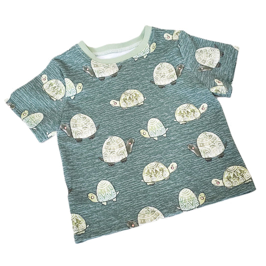 Kid's Turtle Shirt in Organic Cotton