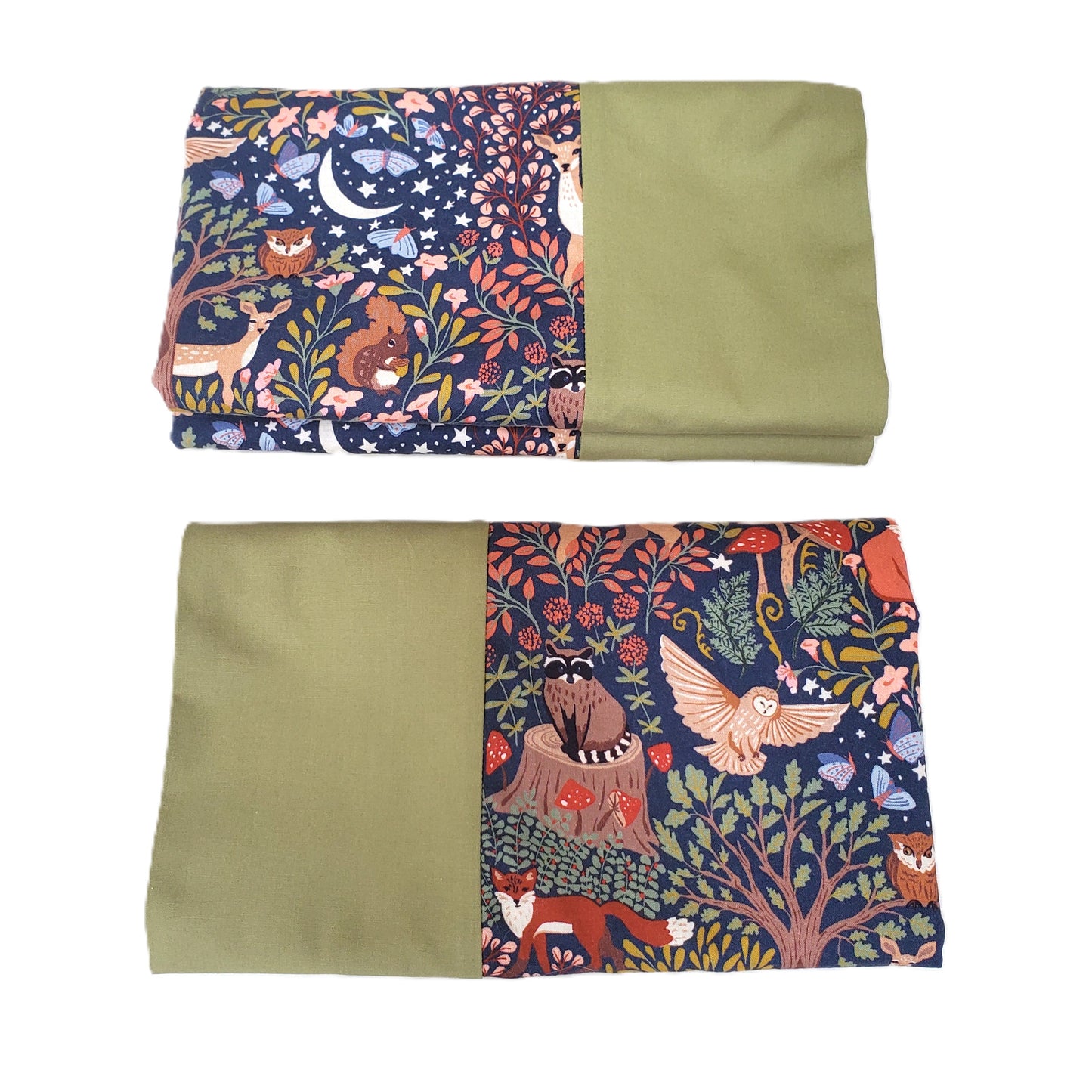 Woodland Pillowcases in Organic Cotton