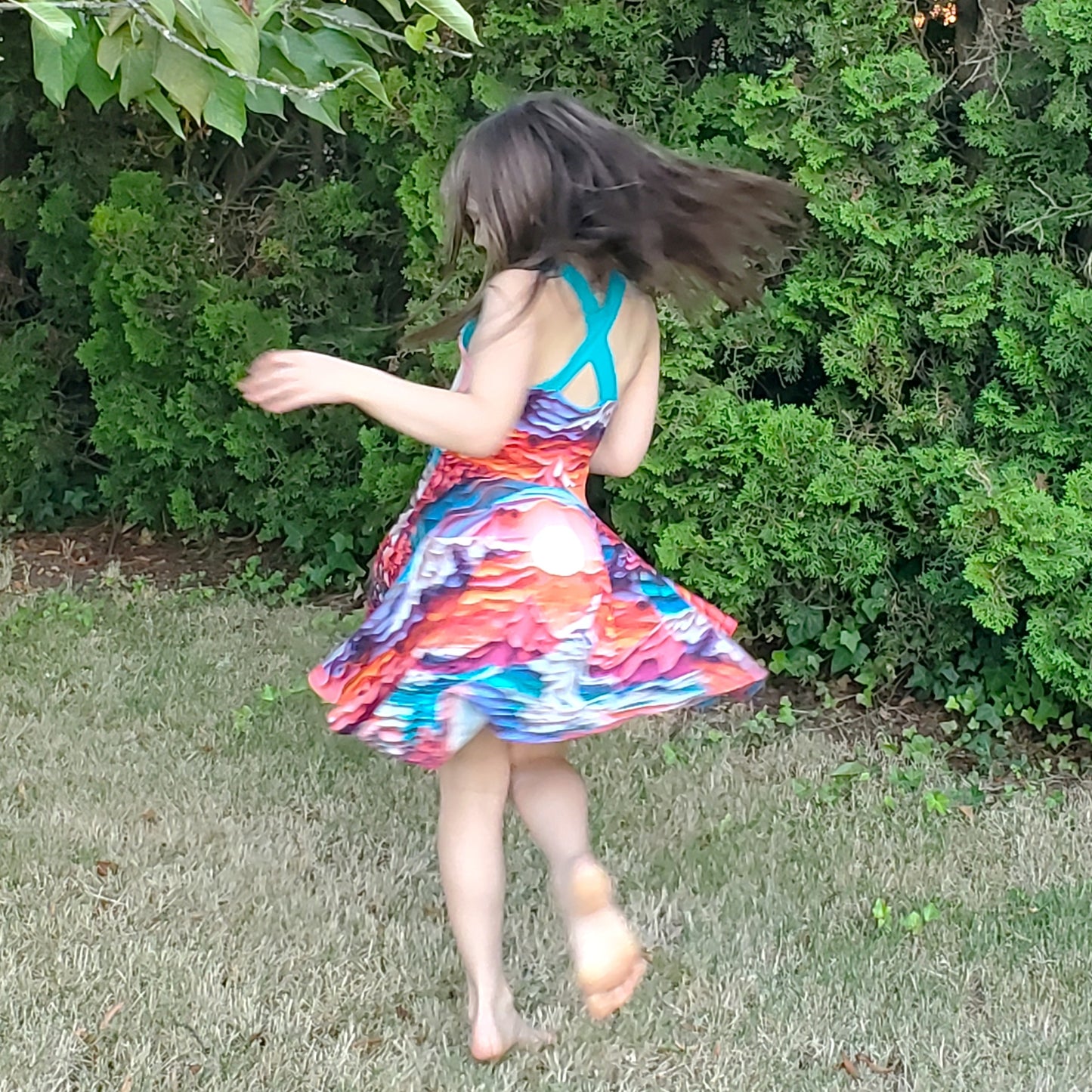 Children's Twirly Mermaid Dress
