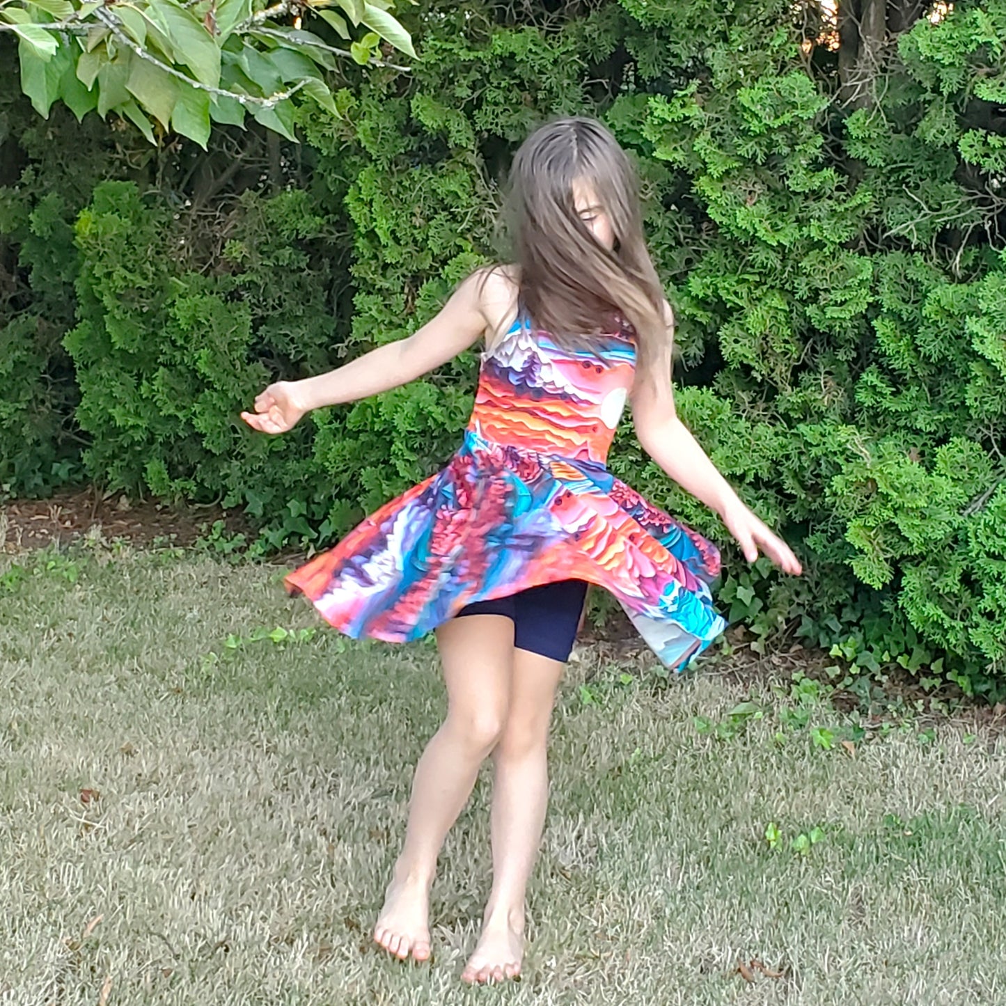 Children's Twirly Mermaid Dress