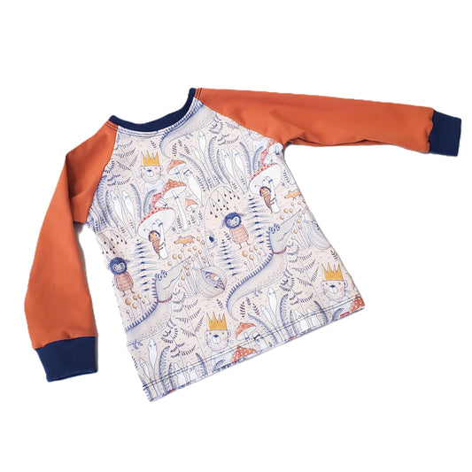 Mushroom Ghosties Tee Shirt for Toddler