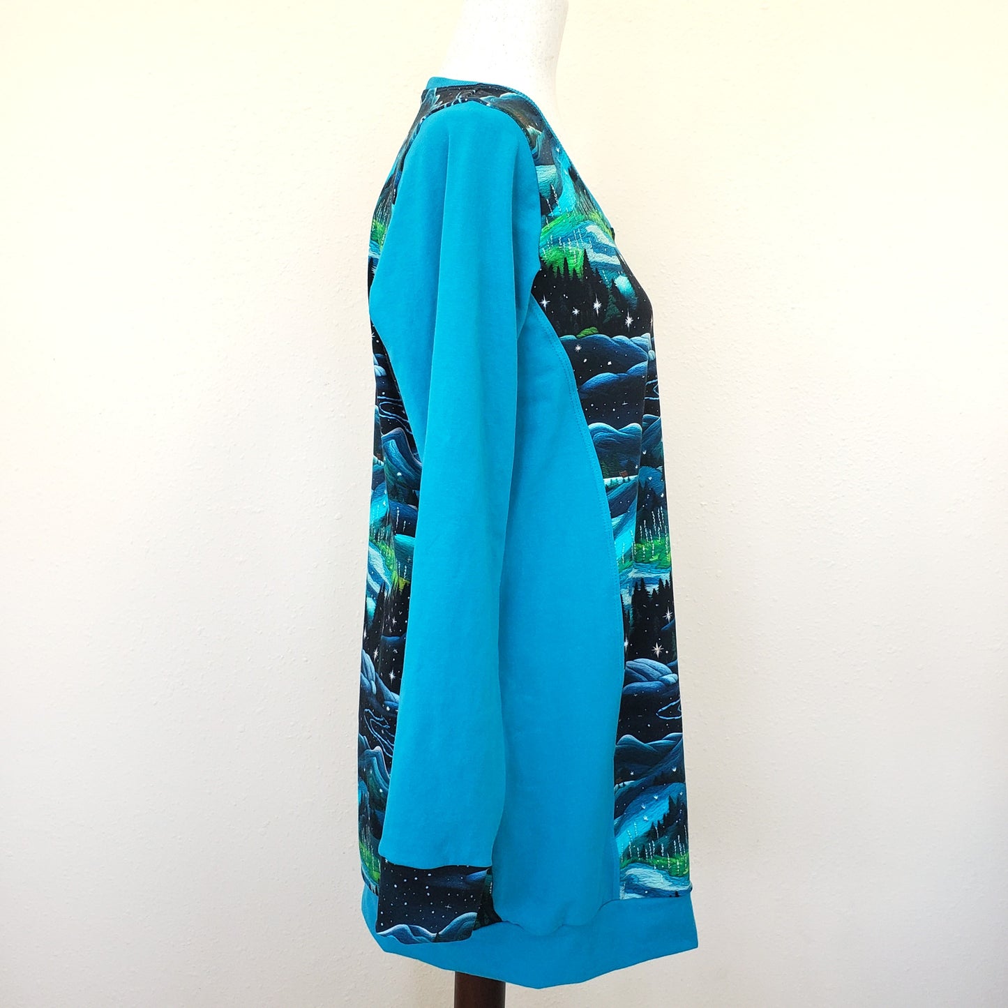 Snowy Forest Tunic for Women in Organic Cotton Jersey