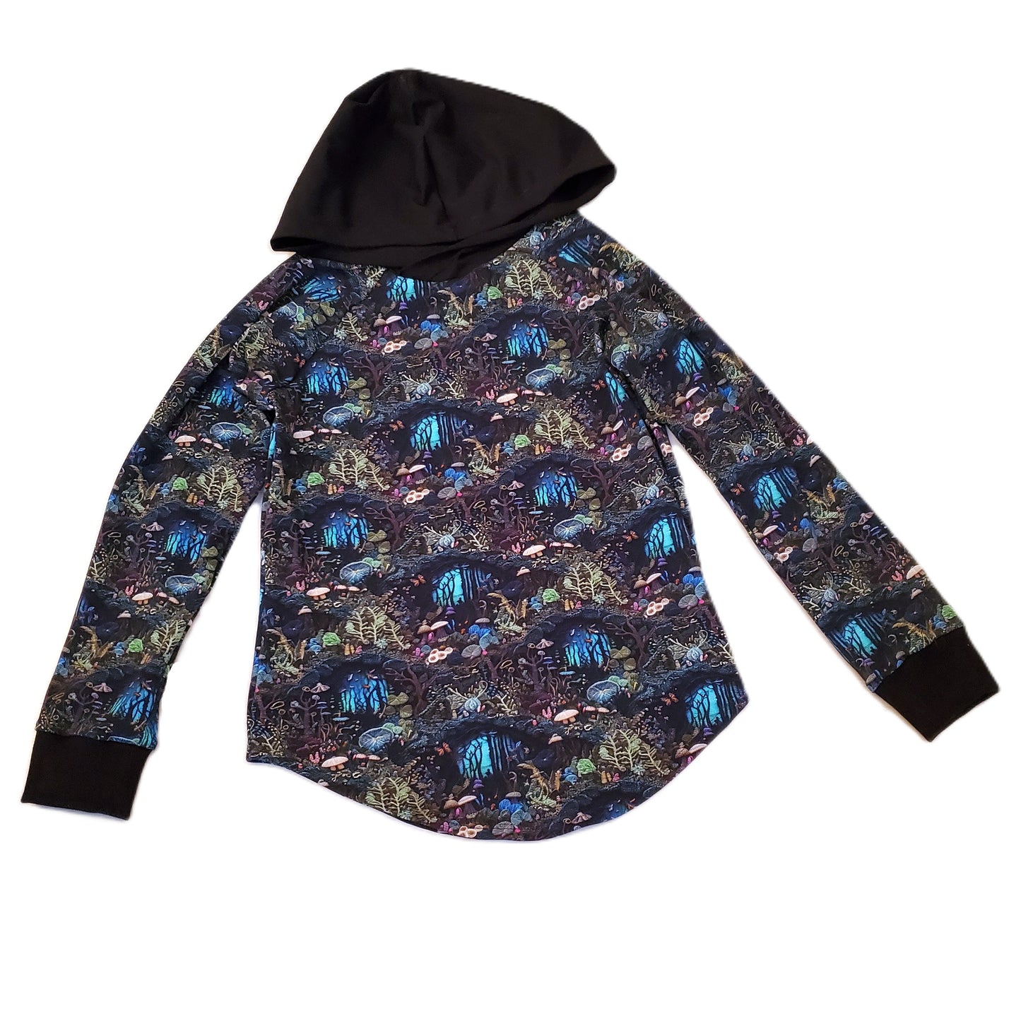 Woodland Hoodie in Organic Jersey for Tween