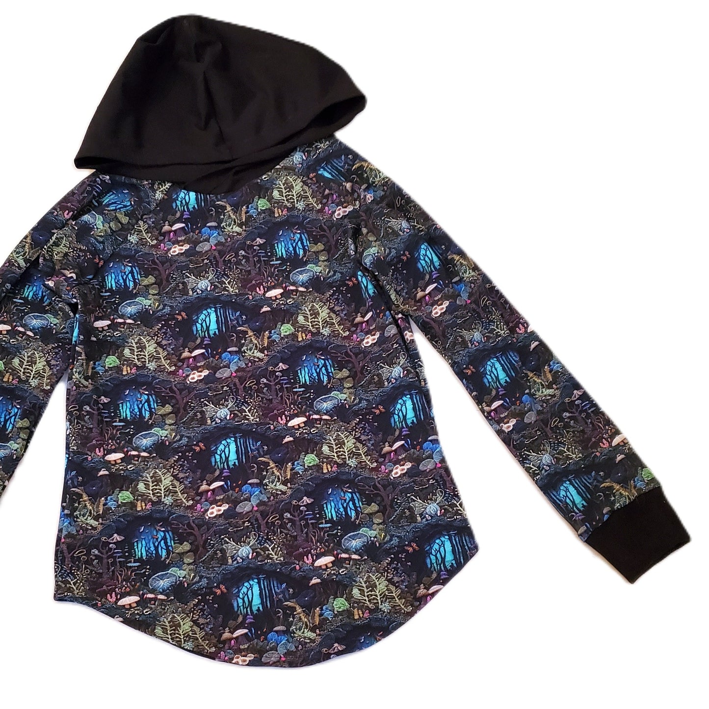 Woodland Hoodie in Organic Jersey for Tween