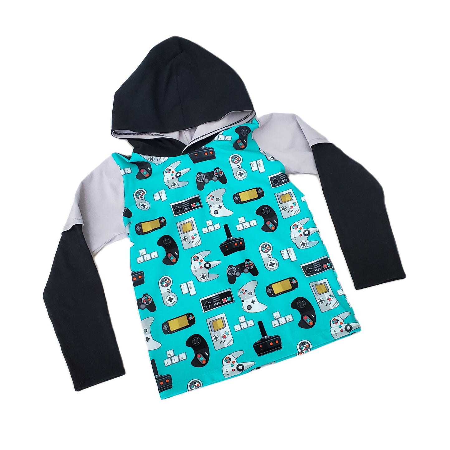 Gamer Shirt for Kids in Organic Cotton Jersey
